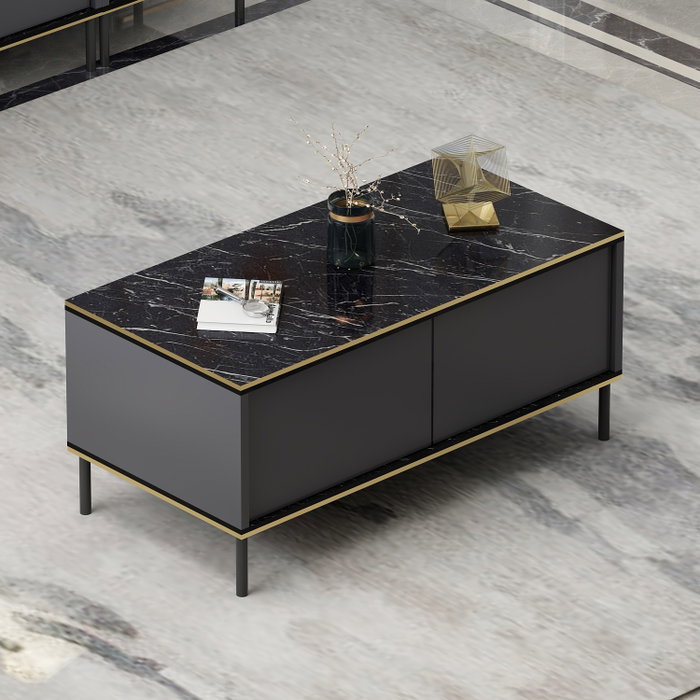 Hanah Home Imaj - Mesa de centro Antracita